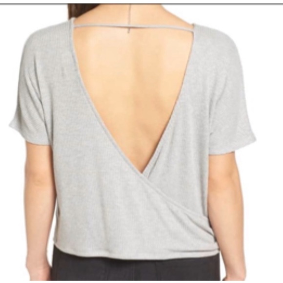 Project Social T Ribbed Backless Tee - Picture 2 of 4